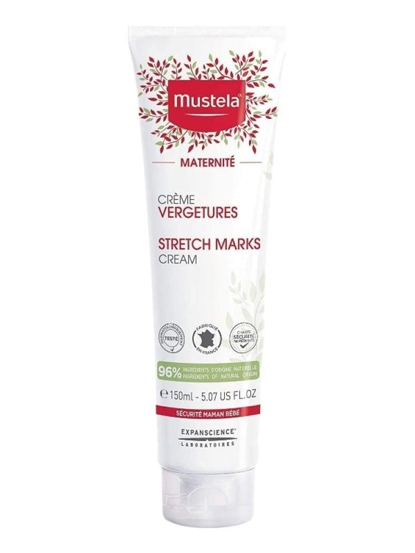 Mustela Stretch Mark Prevention Cream - Shea Butter, Avocado Oil 150ml