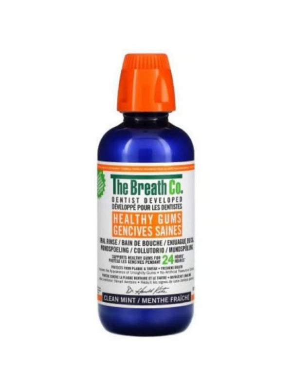 TheraBreath Mouthwash Fresh Mint 500ml Alcohol-Free for Bad Breath