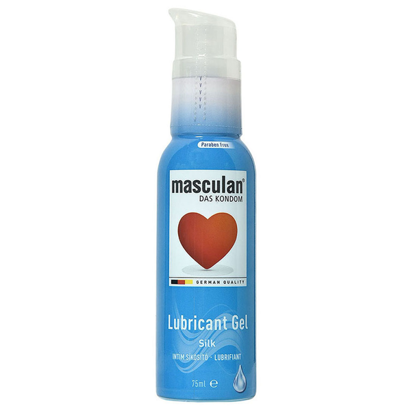 Silk Lubricant Gel Smooth Gliding Formula Masculan 75Ml
