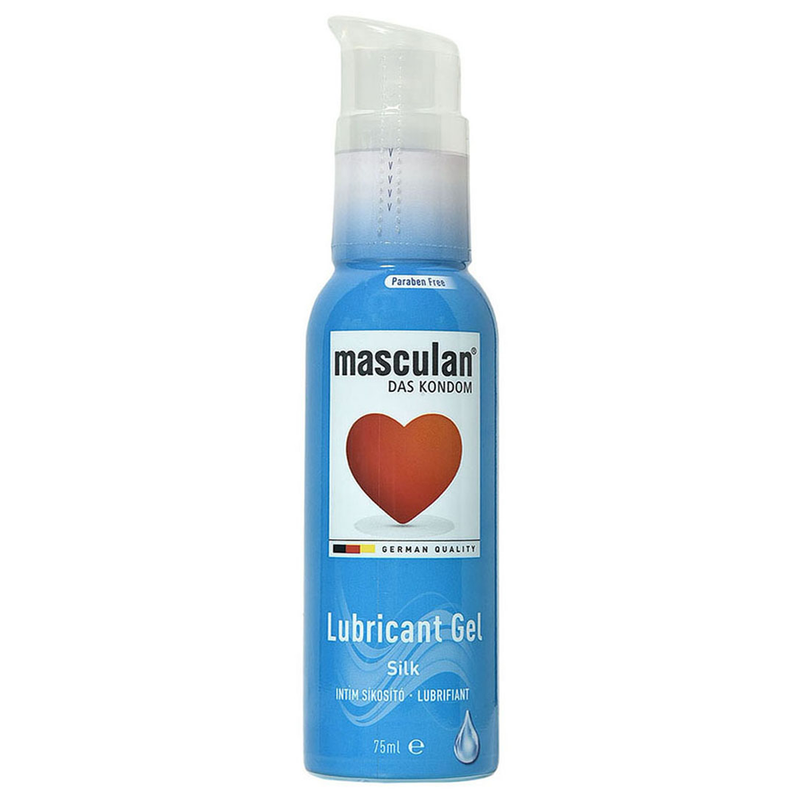 Silk Lubricant Gel Smooth Gliding Formula Masculan 75Ml