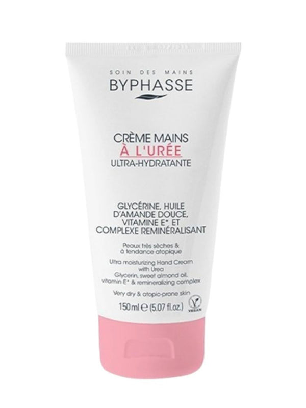 Byphasse Hand Cream Glycerin Sweet Almond Oil & Vitamins 150ml