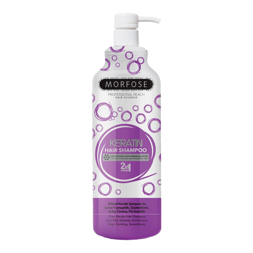 2 in 1 Shampoo and Conditioner for Curly Hair Keratin Formula Morfose 1000ml