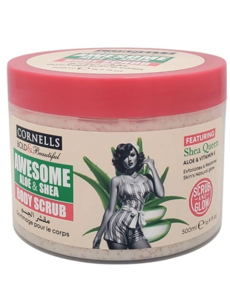 Cornells Aloe Vera & Shea Body Scrub - 500ml