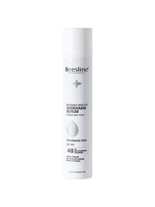 Beesline Brightening Underarm Serum, Fragrance-Free, 48hr Deodorant, 150ml