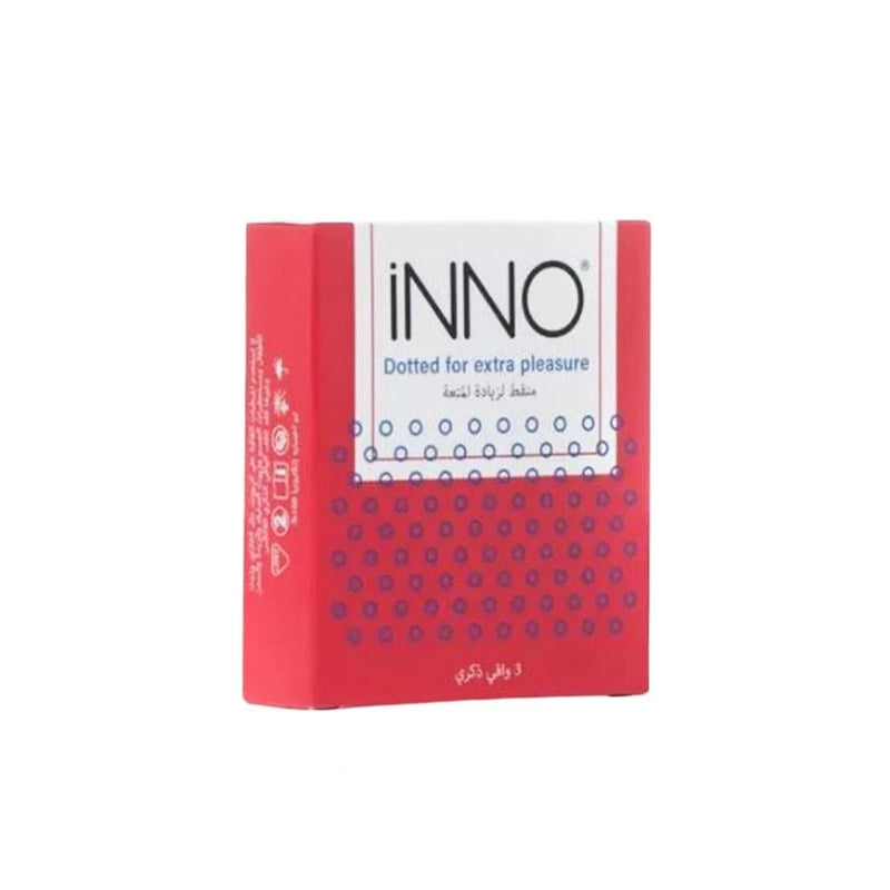 Best Latex Condoms Dotted Extra Pleasure iNNO 3 Pieces