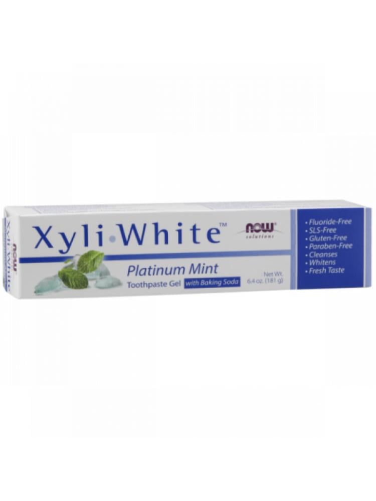Best Whitening Toothpaste Fluoride Free Xylitol Gel Now 181g