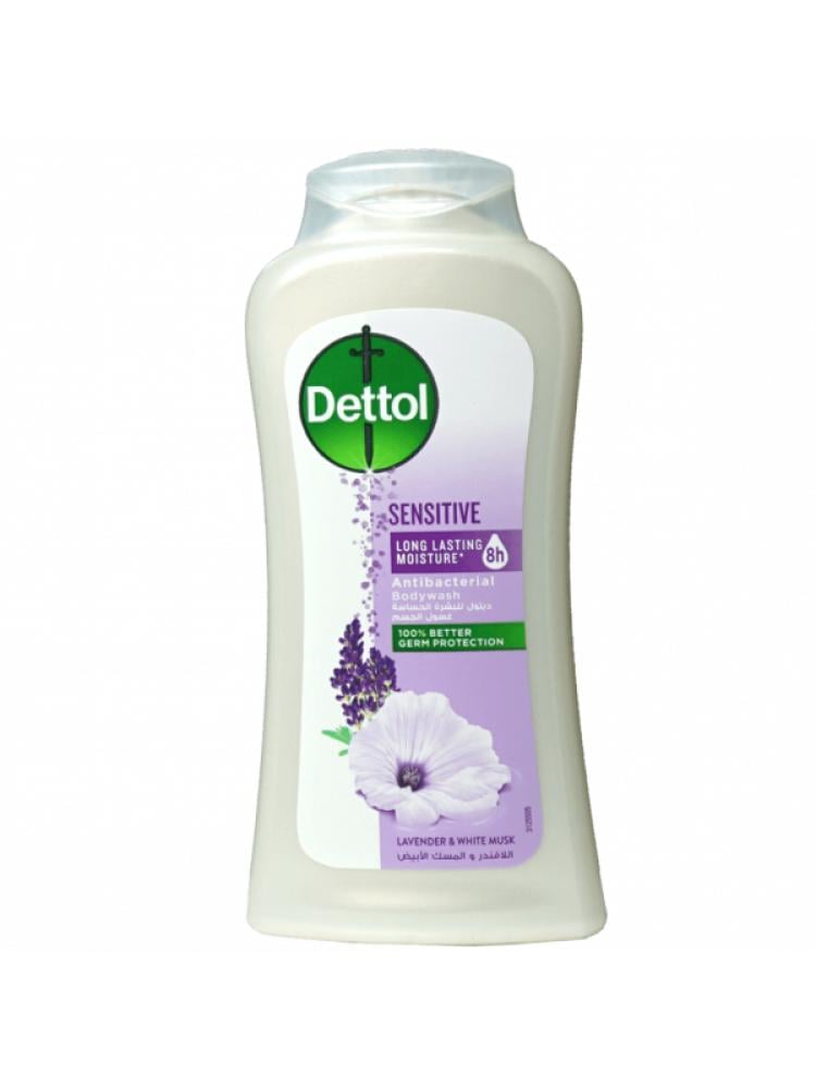 Dettol Sensitive Body Wash with Lavender & White Musk - 250ml