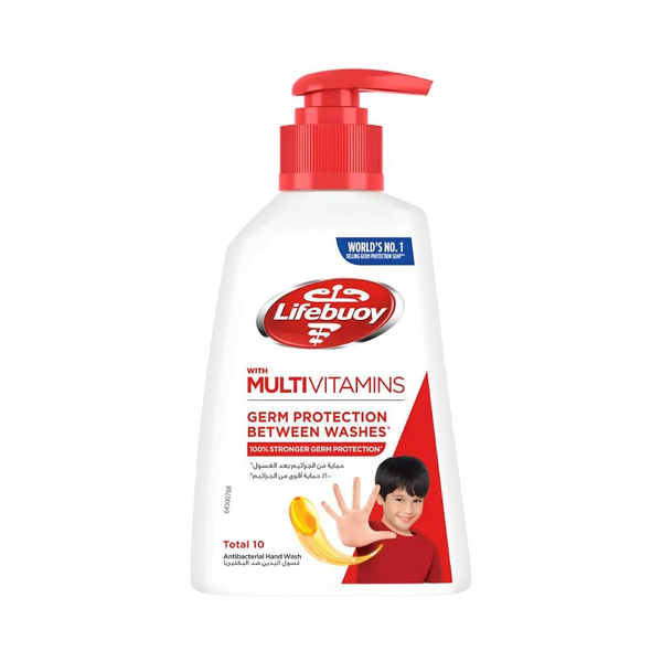 Lifebuoy Total 10 Hand Wash Germ Protection Travel Size 180ml