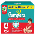 Best Diaper Pants Size 4 Flexible Fit Absorbent Pampers 192 Pieces