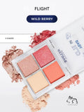Relove Pocket Eyeshadow Palette - Wild Berry - 4 Colors