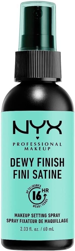 NYX Dewy Setting Spray Moisturising Makeup Longevity 60ml