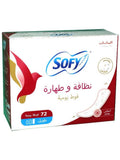 Sofy Daily Fresh Panty Liners Long Size - 72 Count