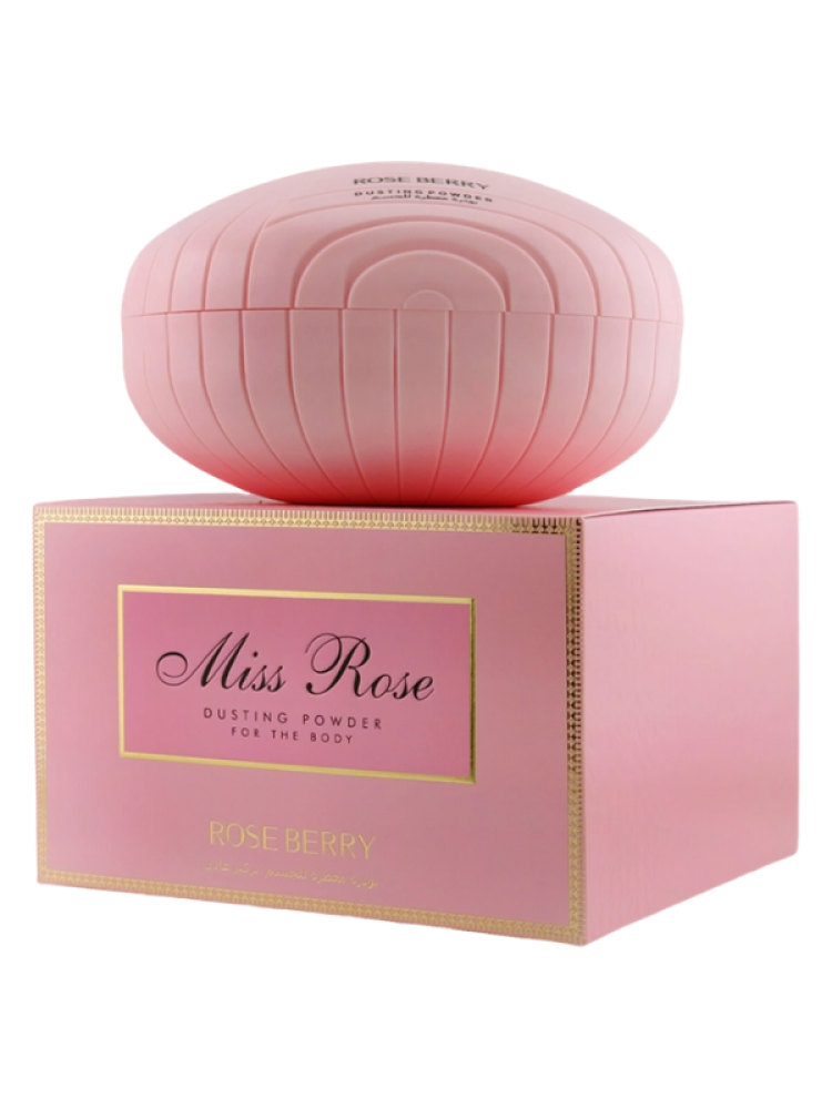 Rose Berry Body Powder - Long-Lasting Fragrance, Velvety Touch - 200g