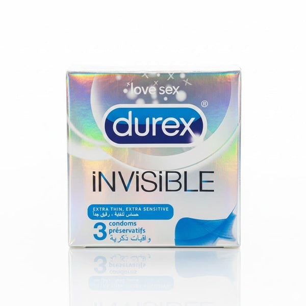 Best Condoms for Sensitive pH Durex Invisible Ultra Sensitive 3 Pack