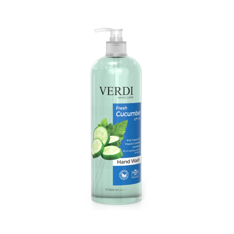 Verdi Cucumber Moisturizing Hand Wash Liquid Soap 1000ml