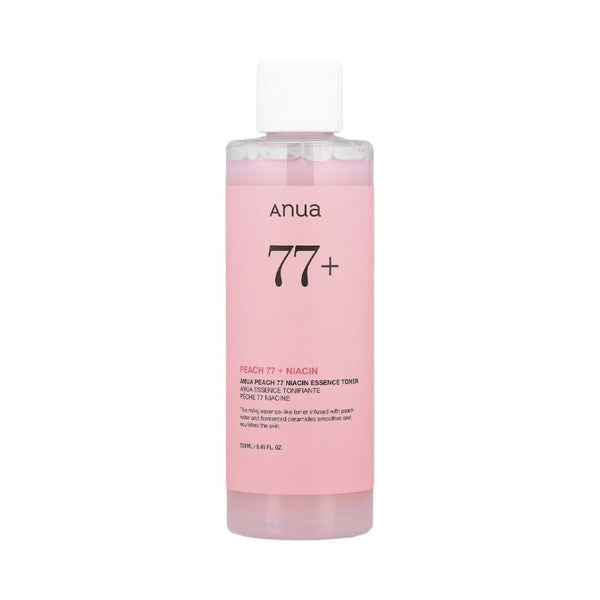 Face Toner Peach 77% Niacin Essence Brightening Hydrating Anua 250ml