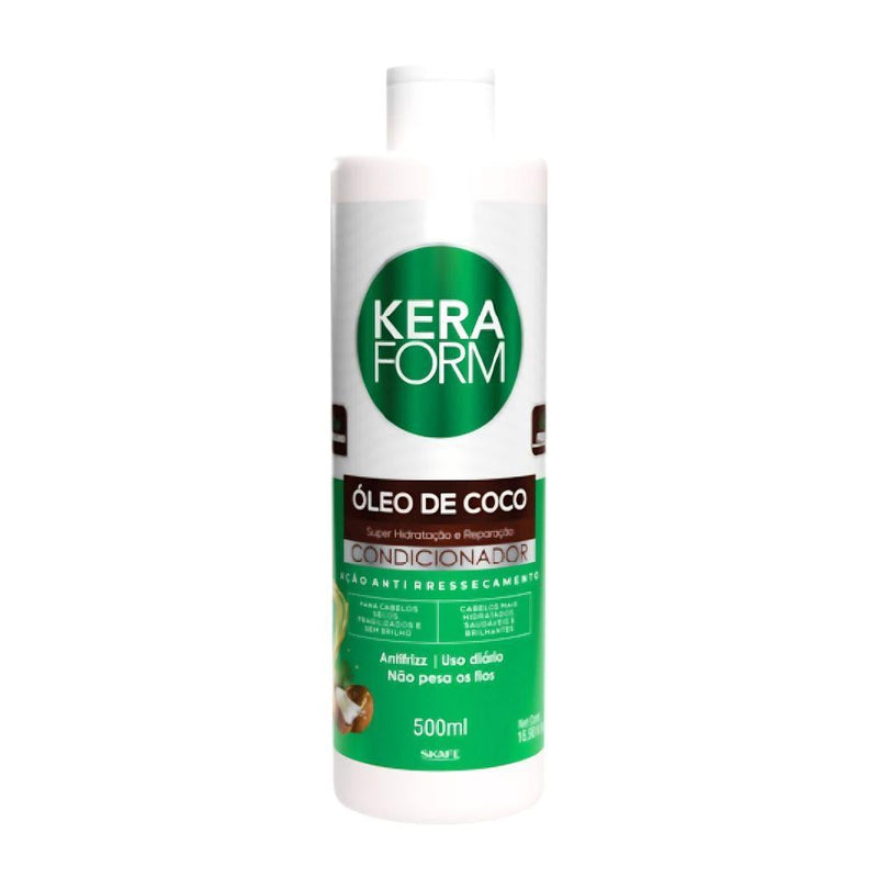Skafe Keraform Coconut Oil Conditioner, Hair Strengthening, 500ml