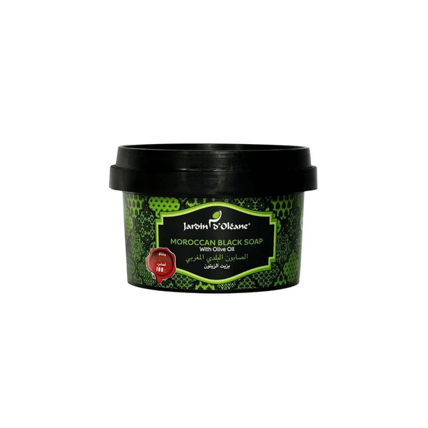 The Black Stuff Soap Moroccan Black Soap with Olive Oil Jardin d'Oleane 250g