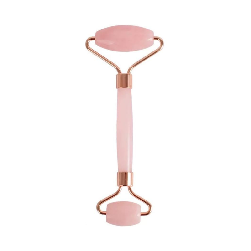 Maxdona Jade Roller for Face Massage, Rose Quartz Facial Tool