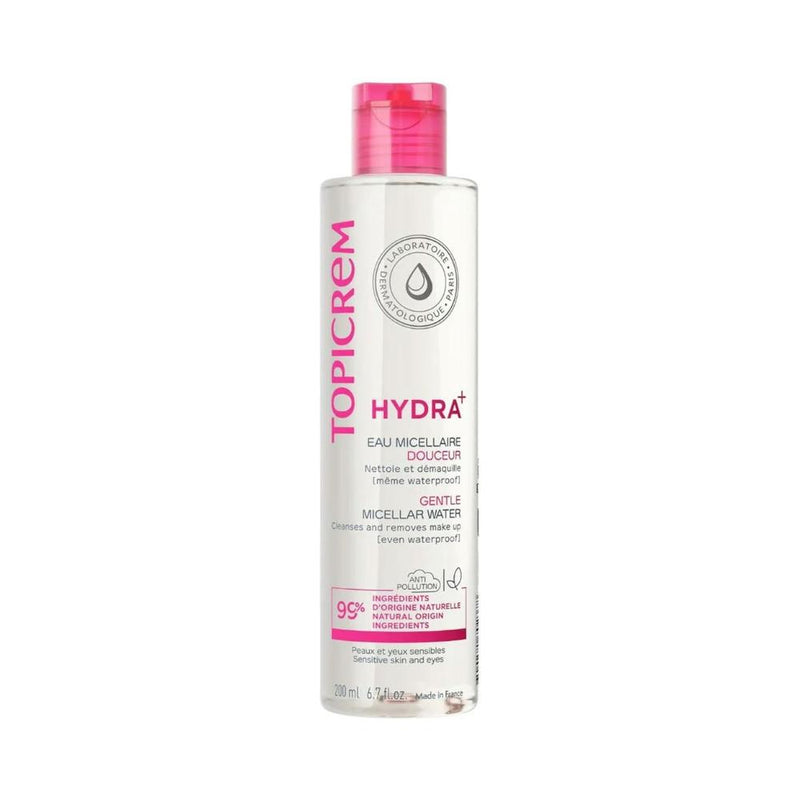 Topicrem Micellar Water Makeup Remover for Face and Eyes, 200ml