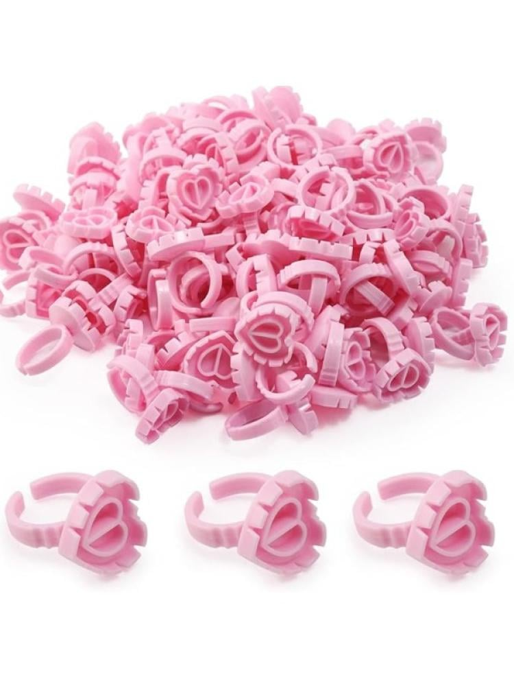Eyelash Glue Rings for Secure Hold & Easy Application