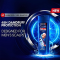 Clear Men Anti-Dandruff Shampoo, Extra Moisture, 400ml
