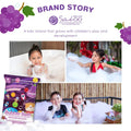 Saboo Grape Scented Bath Bubble Powder - 100g