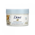 Exfoliating Body Scrub with Macadamia and Rice Milk Moisturizing Dove 298g