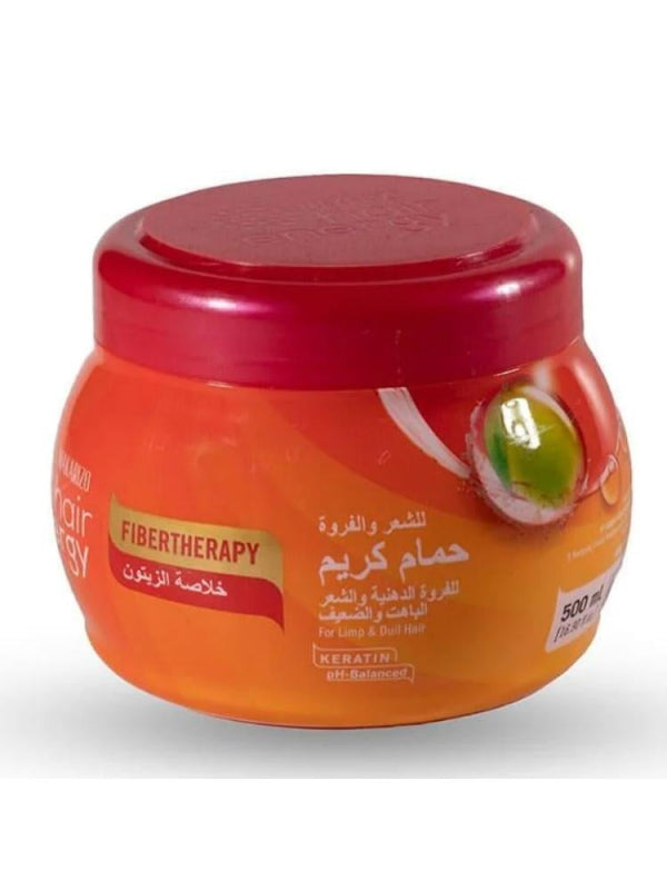 Makarizo Olive Oil Bath Cream for Oily Scalp & Weak Hair - 500ml