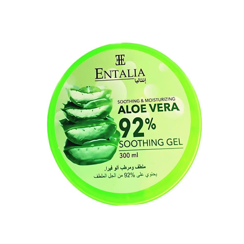 Aloe Vera Gel Soothing Moisturizing 92% Natural Formula Antalia 300ml