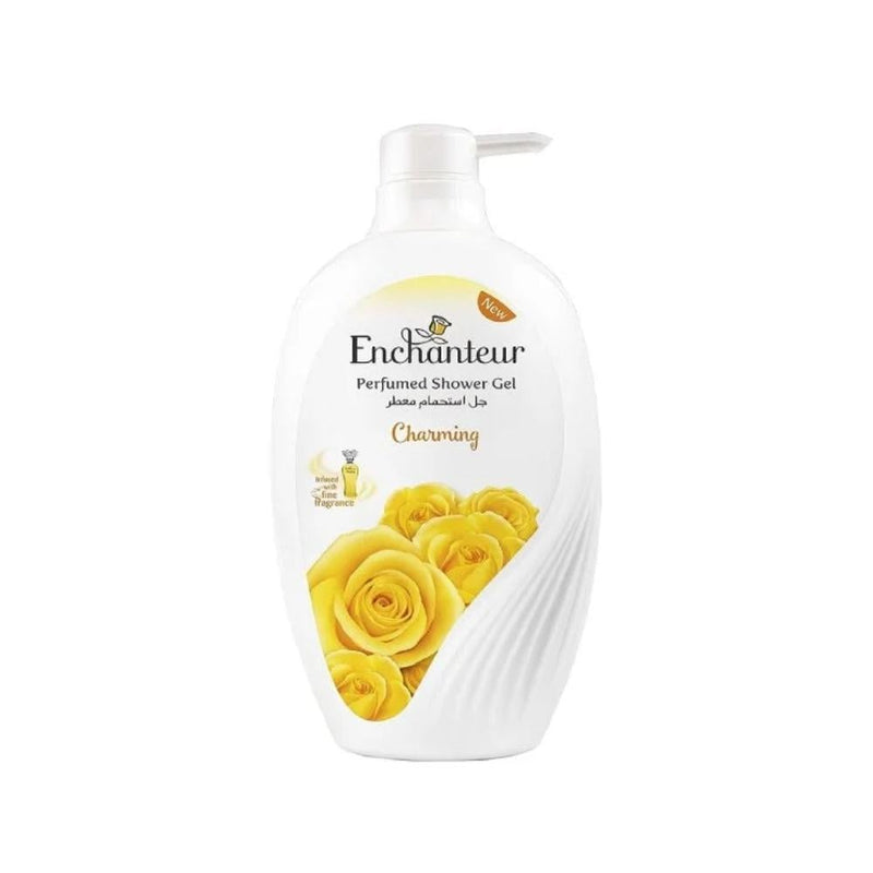 Enchanteur Charming Perfumed Shower Gel with Natural Flower Extracts, 550ml
