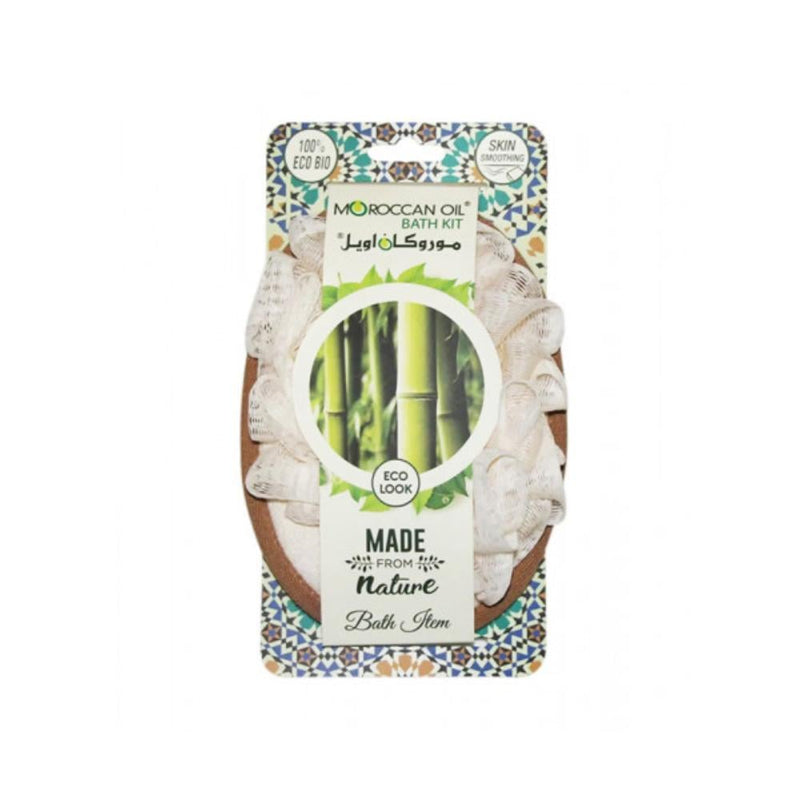 Loofah Bath Sponge Natural Exfoliating Body Glove Moroccan Oil ST1318-N