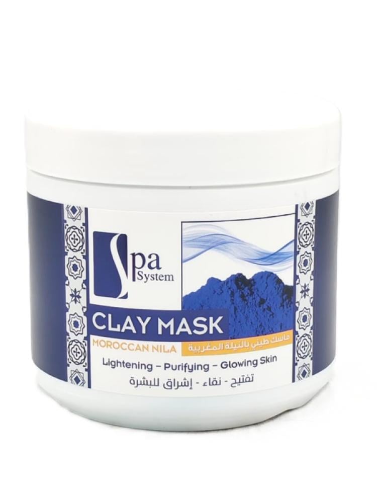 Spa System Moroccan Indigo Clay Face Mask - 600g