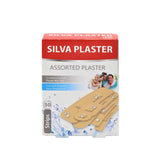 Silva Wound Plasters Assorted Sizes for Cuts & Scrapes Breathable 50 pieces