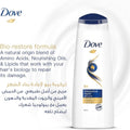 Nourishing Shampoo for Dry Damaged Hair Intensive Repair Dove 400ml