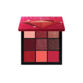 Huda Beauty Ruby Obsessions Eyeshadow Palette - 9 Shades Matte & Metallic