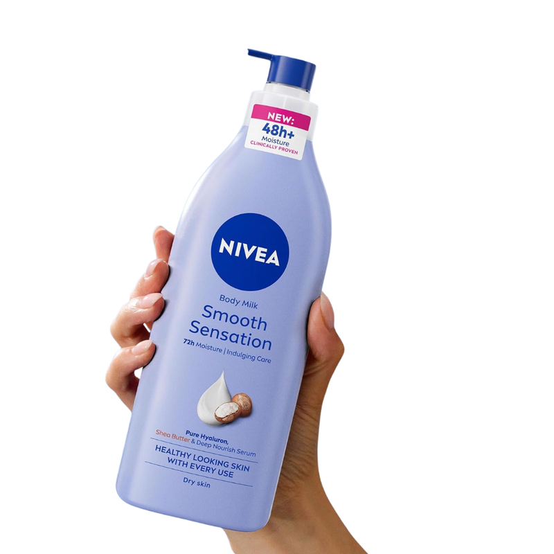 Nivea Shea Butter Body Lotion, Deep Moisturizing, 625ml