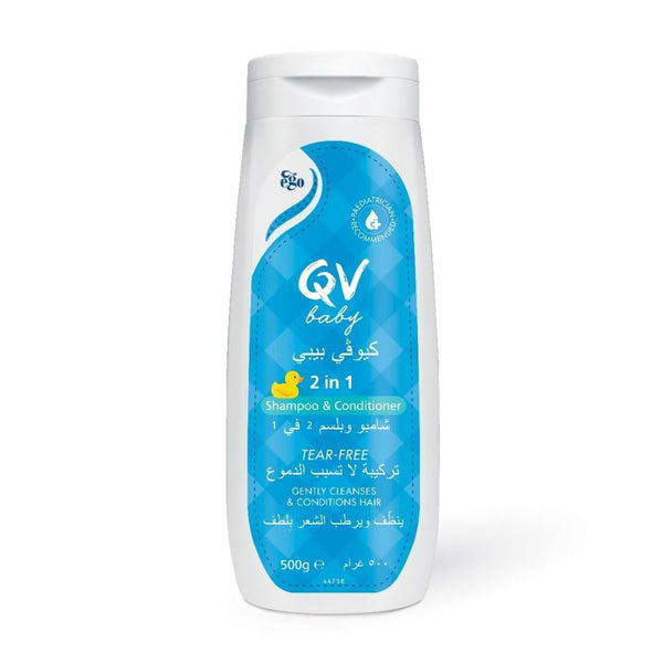 Baby Shampoo and Conditioner 2-in-1 Daily Care Qv 500g