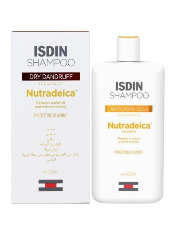 Anti-Dandruff Shampoo Dry Scalp Soothing Cleansing Formula ISDIN 200ml