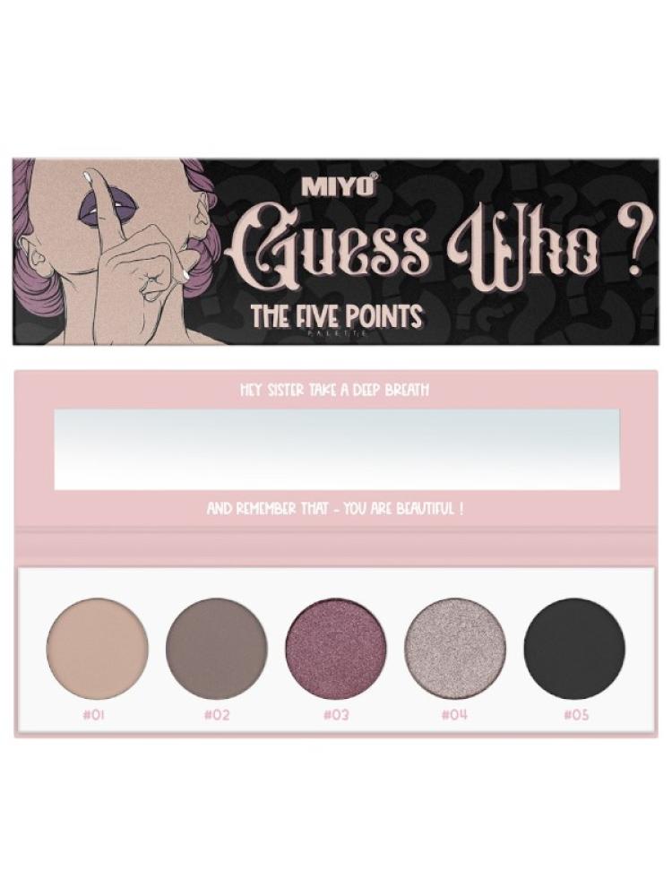 Miyo Five Points Eyeshadow Palette - Guess Who? | 21