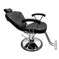 Salon System Chiron Women's Hair Cutting and Makeup Chair - Black