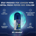 Nivea Men Musk Roll-On Antiperspirant Deodorant 50ml