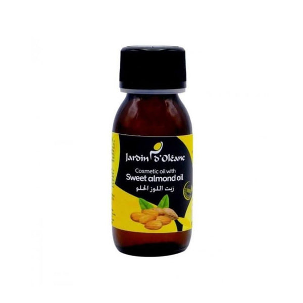 Sweet Almond Oil Gallon Cold-Pressed Pure Jardin d'Oleane 60ml
