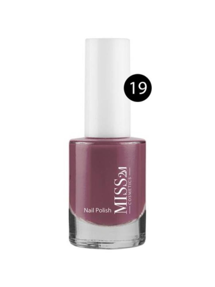 Miss 2M Nail Polish Shade 19 Glossy Finish 12ml