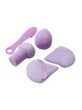 Beauty System Makeup Sponge Set - 5 Pieces - Multi-Color