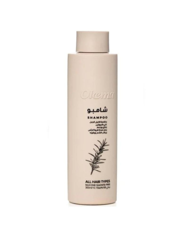 Okema Rosemary Hair Shampoo - Biotin, Rosemary Extract, 300ml