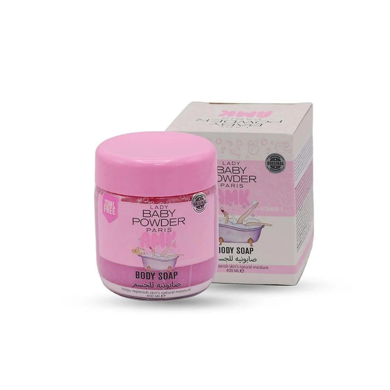 Lady Baby Powder Body Soap, Moisturizing, 400ml