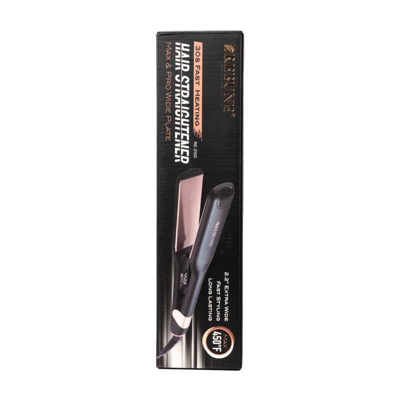 Shop Hair Straightener Ceramic Plate Smooth Styling Tool Rebune RE-2150