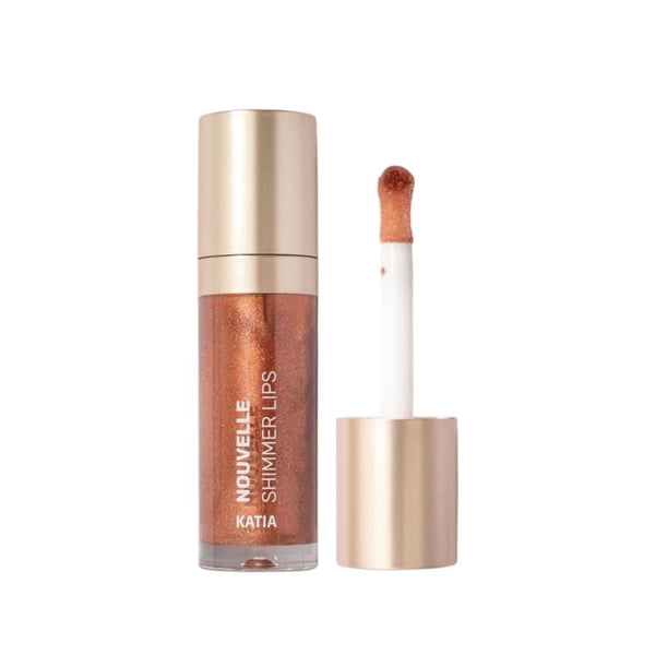 Katia Novel Shimmer Lip Gloss, Shade 10, Hydrating, Non-Sticky