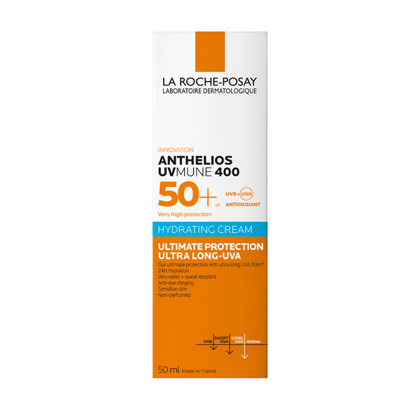 Anthelios Dry Touch Gel Cream Sunscreen SPF50 Hydrating La Roche Posay 50ml